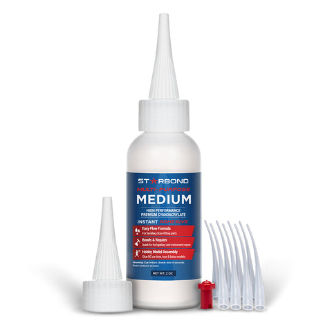 Starbond Clear Medium - Super Glue 2oz