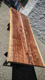 Live Edge Bookmatched Black Walnut Dining Table