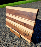 Cutting Board with Full Grooved Handle