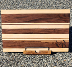 Cutting Board with Full Grooved Handle