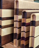 Cutting Board with Full Grooved Handle
