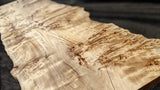 Live Edge Mappa Burl Dining Table & Bench