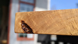 Live Edge Mappa Burl Dining Table & Bench