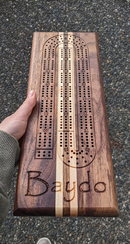 Crib Board - Solid Hardwood Rectangle