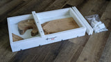 12" x 24" Reseal HDPE Form with Divider and Hold Down Bars