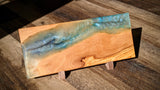 Malibu Beach Epoxy & Olive Wood Serving Board