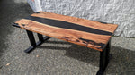 Black Walnut Epoxy River Desk