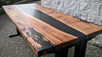 Black Walnut Epoxy River Desk