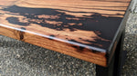 Black Walnut Epoxy River Desk