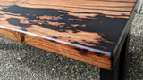 Black Walnut Epoxy River Desk