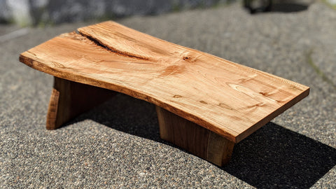 Live Edge Maple Coffee Table or Bench