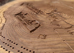 Live Edge Cribbage Boards