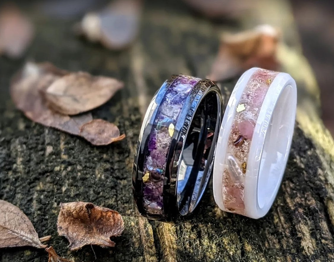 Gold Urn Custom Engagement Rings Memorial Ring Made To